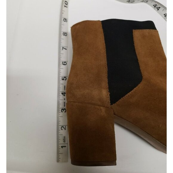 Zara Chelsea Ankle Boots sz 41 (10.5) tan Chukka booties - Picture 4 of 11